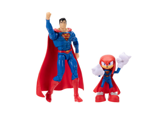 SEGA DC Comics Sonic & Superman Action Figures - Ultimate Hero Pack