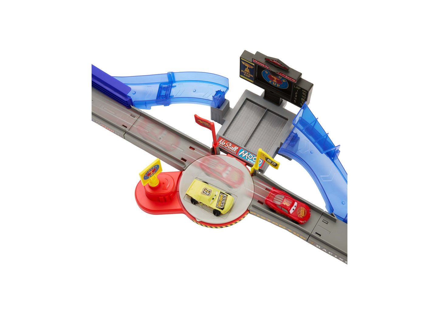 Disney Pixar Cars Stunting Speedway Playset with Piston Cup