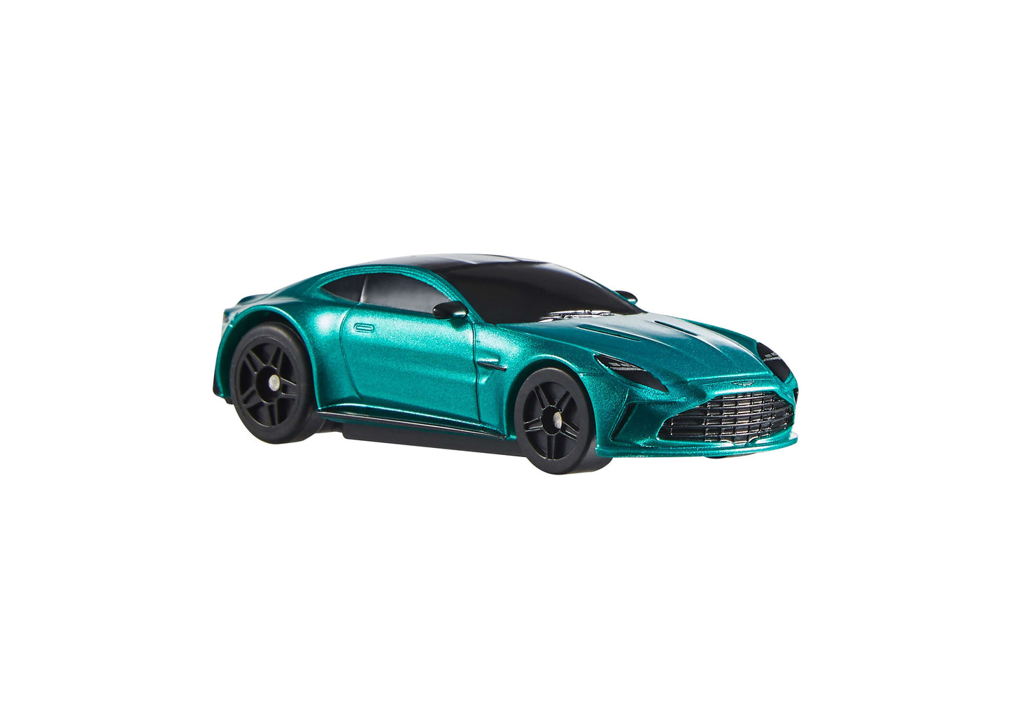 Hot Wheels Aston Martin Vantage Remote Control Race Car in metallic teal green