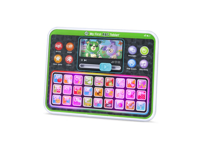 LeapFrog My First ABC Tablet with colorful letter buttons and interactive screen
