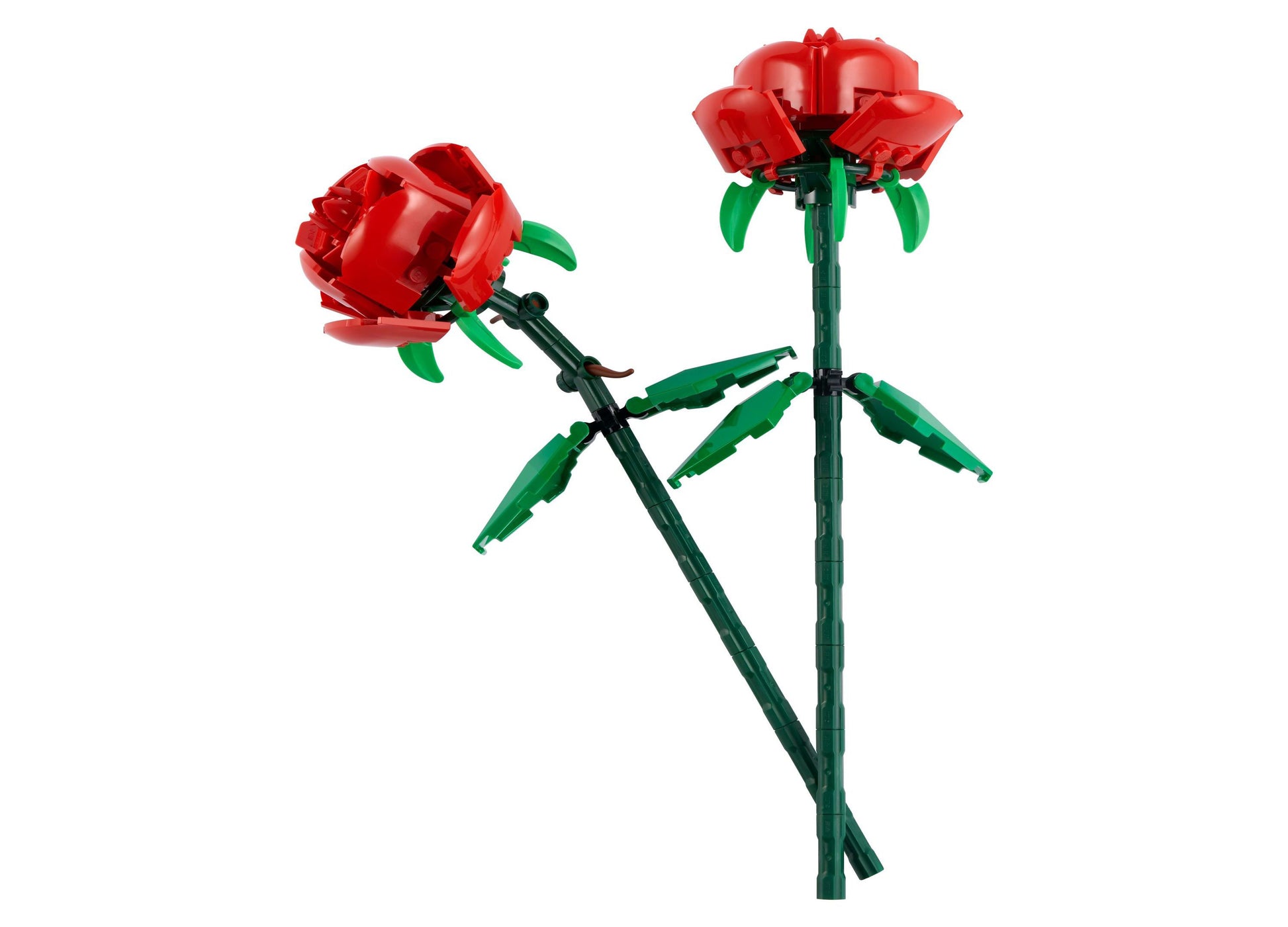 LEGO Roses Botanical Collection 40460 with red flower blooms and green stems