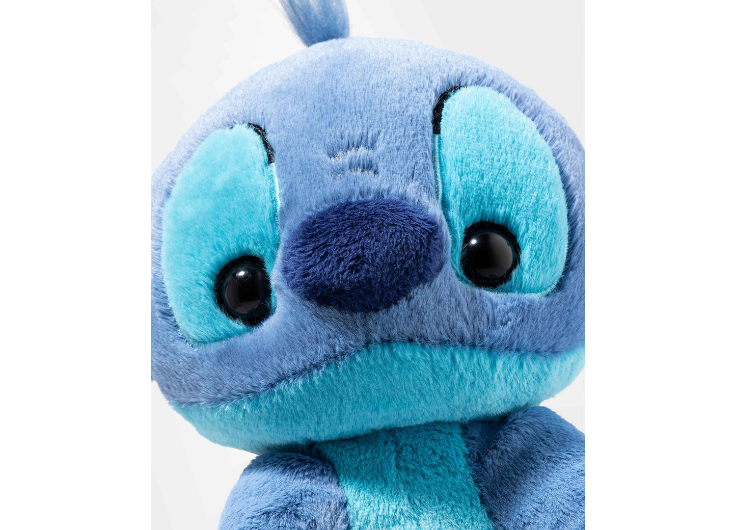 Steiff Disney Stitch 9-inch plush toy with blue and turquoise fur and large eyes