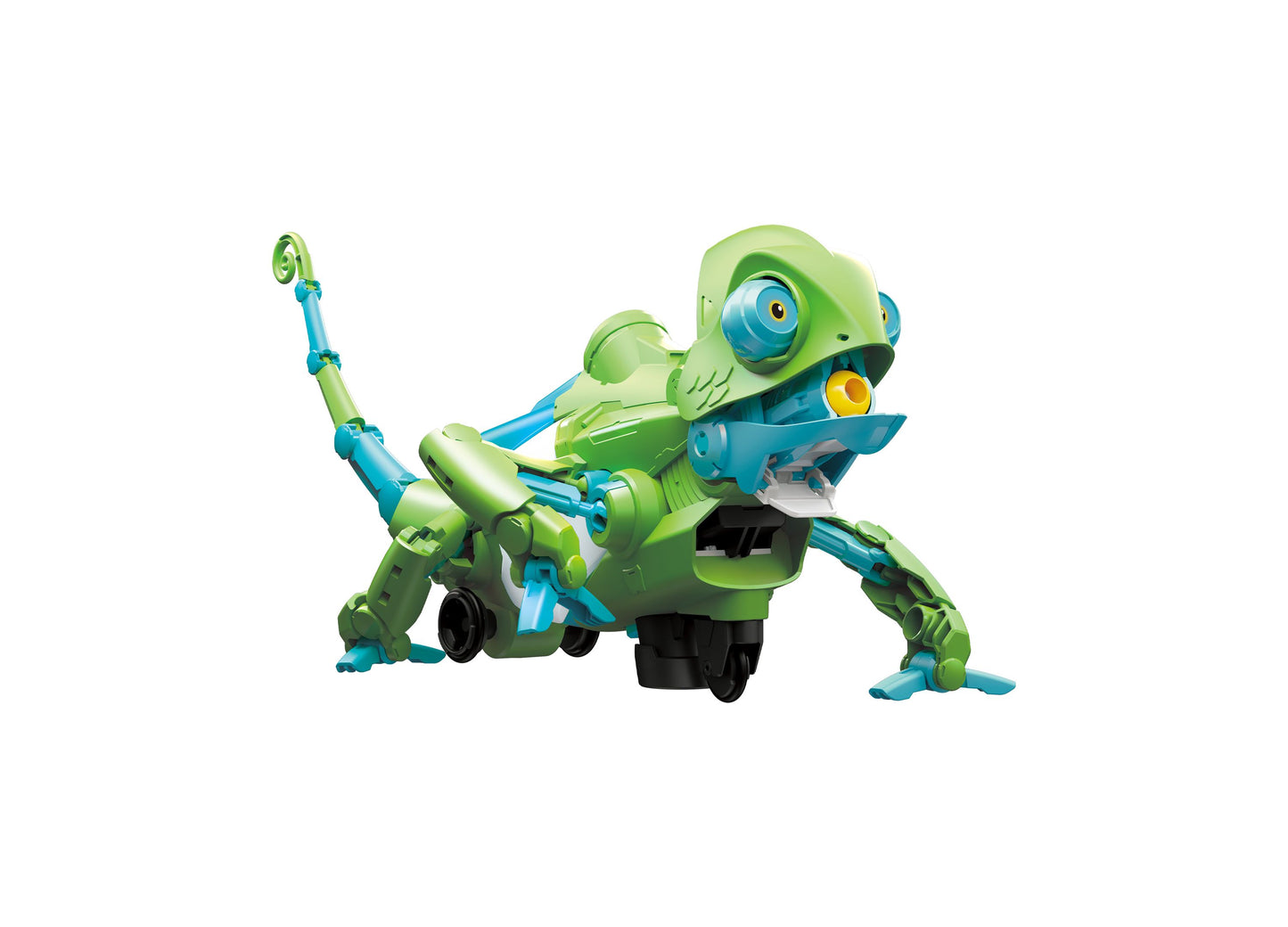 Thames & Kosmos My Robotic Pet Coding Chameleon green and blue robot toy