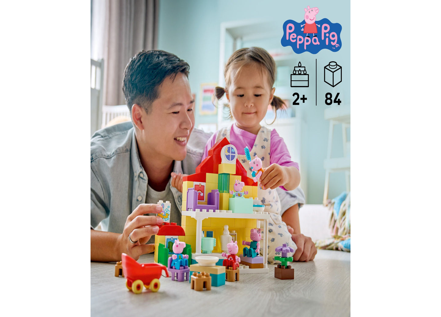 LEGO® DUPLO Peppa Pig Family House Building Set, 10467