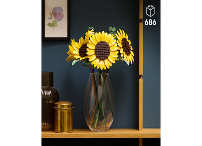 LEGO® Botanicals Sunflower Bouquet Building Set, 11502