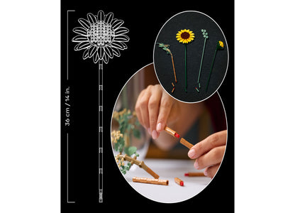 LEGO® Botanicals Sunflower Bouquet Building Set, 11502
