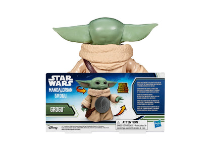 Star Wars Mandalorian Grogu action figure with poseable articulated arms and tan robe