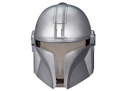Star Wars The Mandalorian Electronic Mask silver helmet with visor