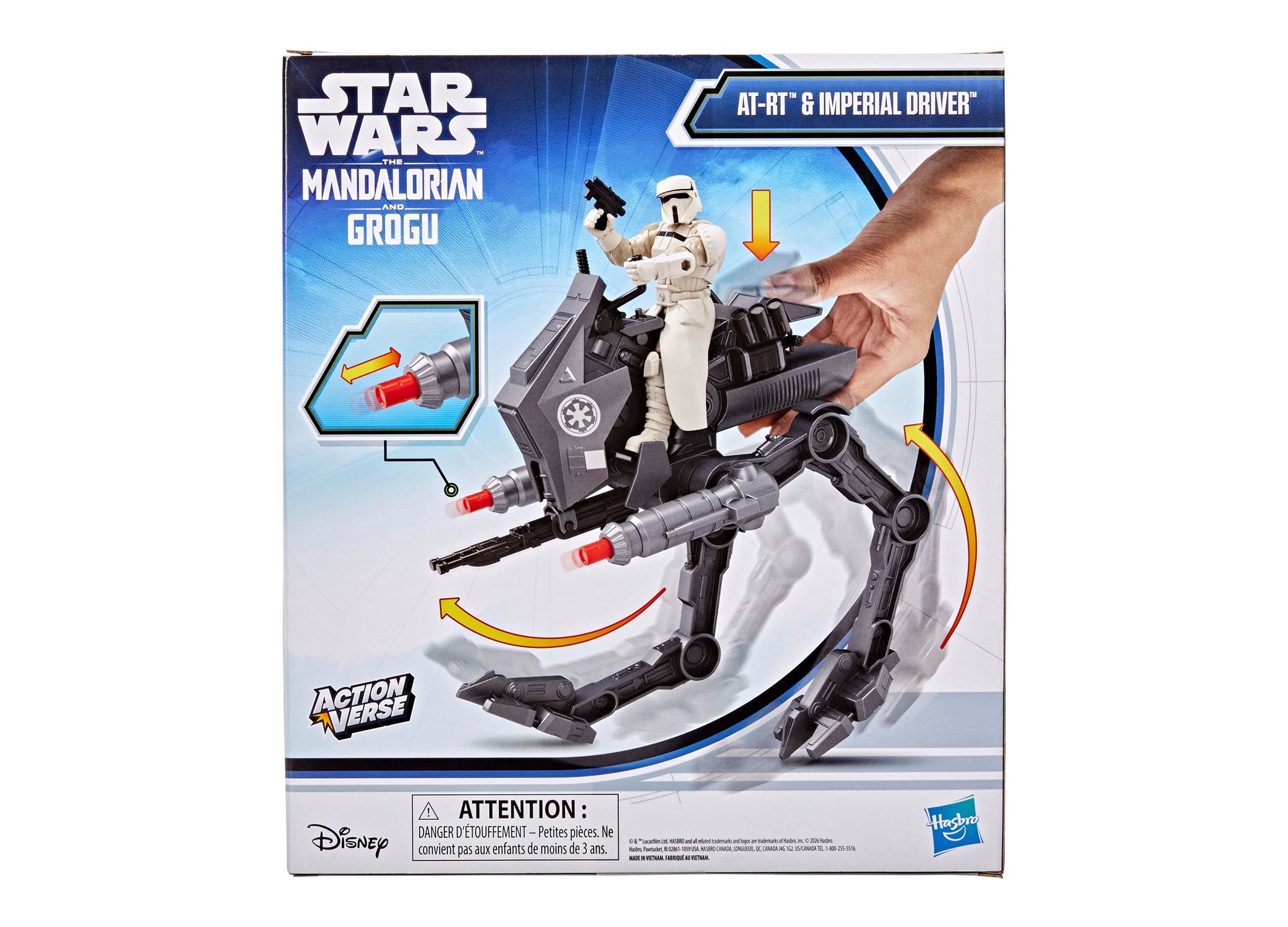 Star Wars AT-RT with Imperial Driver action figure set by Hasbro