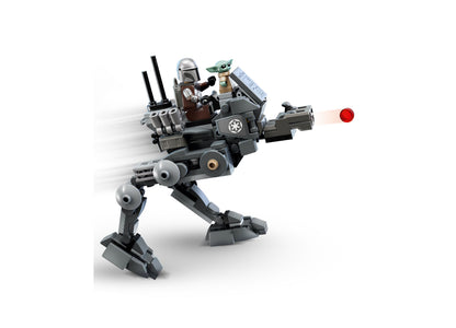 LEGO Star Wars AT-RT Attack Building Set with posable walker, defense tower, and Imperial driver minifigure