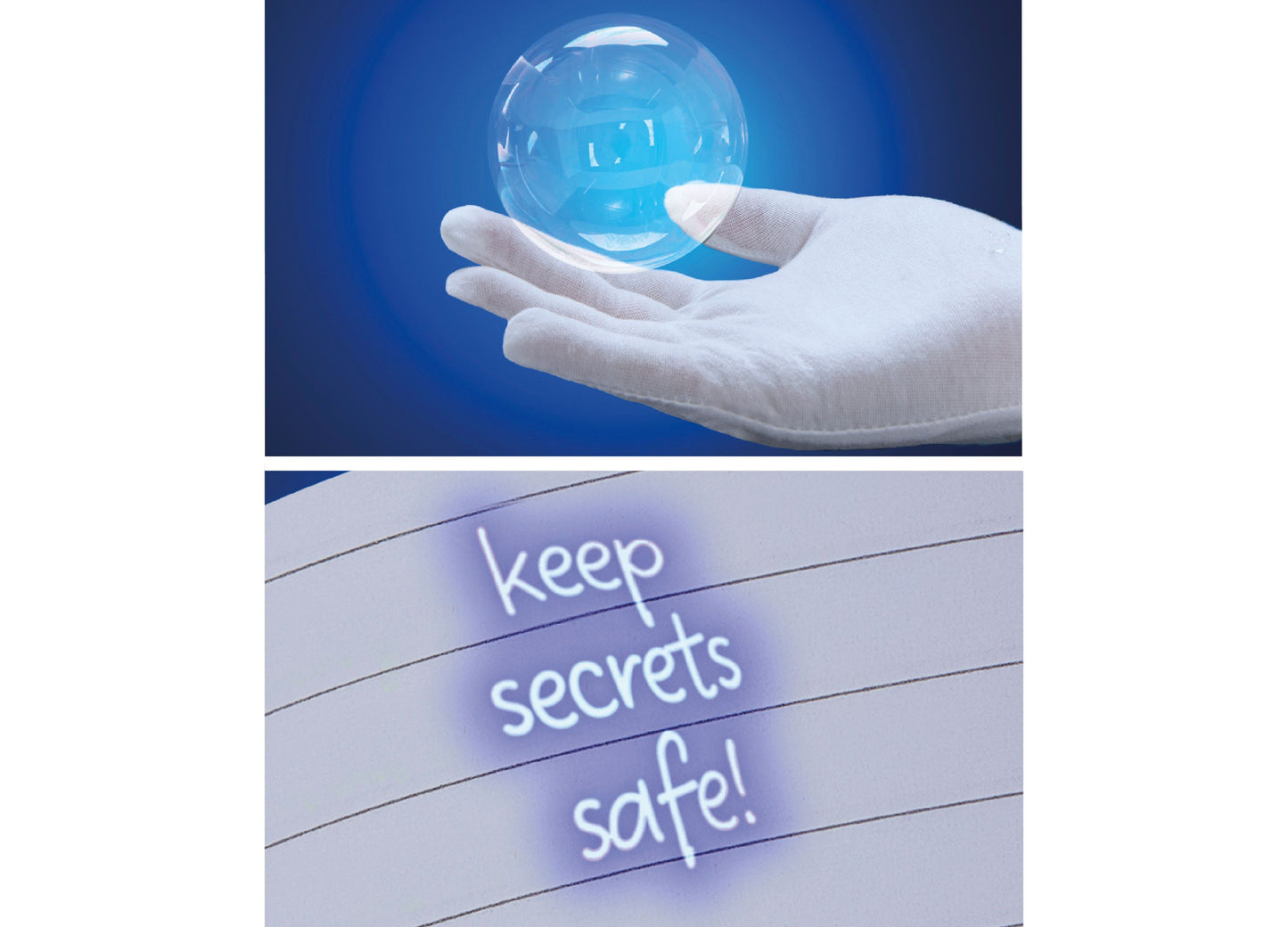 Discovery Kids Magic Science Lab Mini Experiment Kit with blue crystal globe