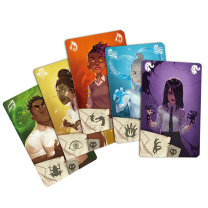 IELLO: Clash of Magic Schools - Set Collection Fantasy Card Game, Ages 12+, 2 Players
