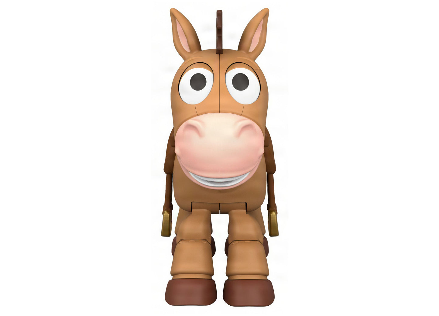 Disney Pixar Toy Story Bullseye Interactive Posing Horse Figure with brown and tan colors