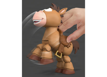 Disney Pixar Toy Story Bullseye Interactive Posing Horse Figure in tan and brown