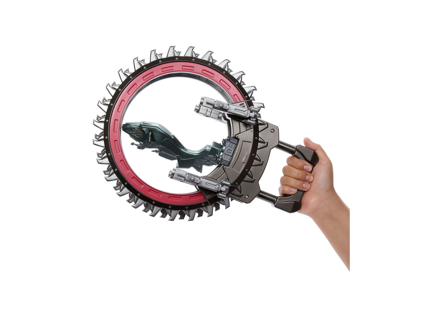 Masters of the Universe Roton Vehicle with rotating blades and dual blasters
