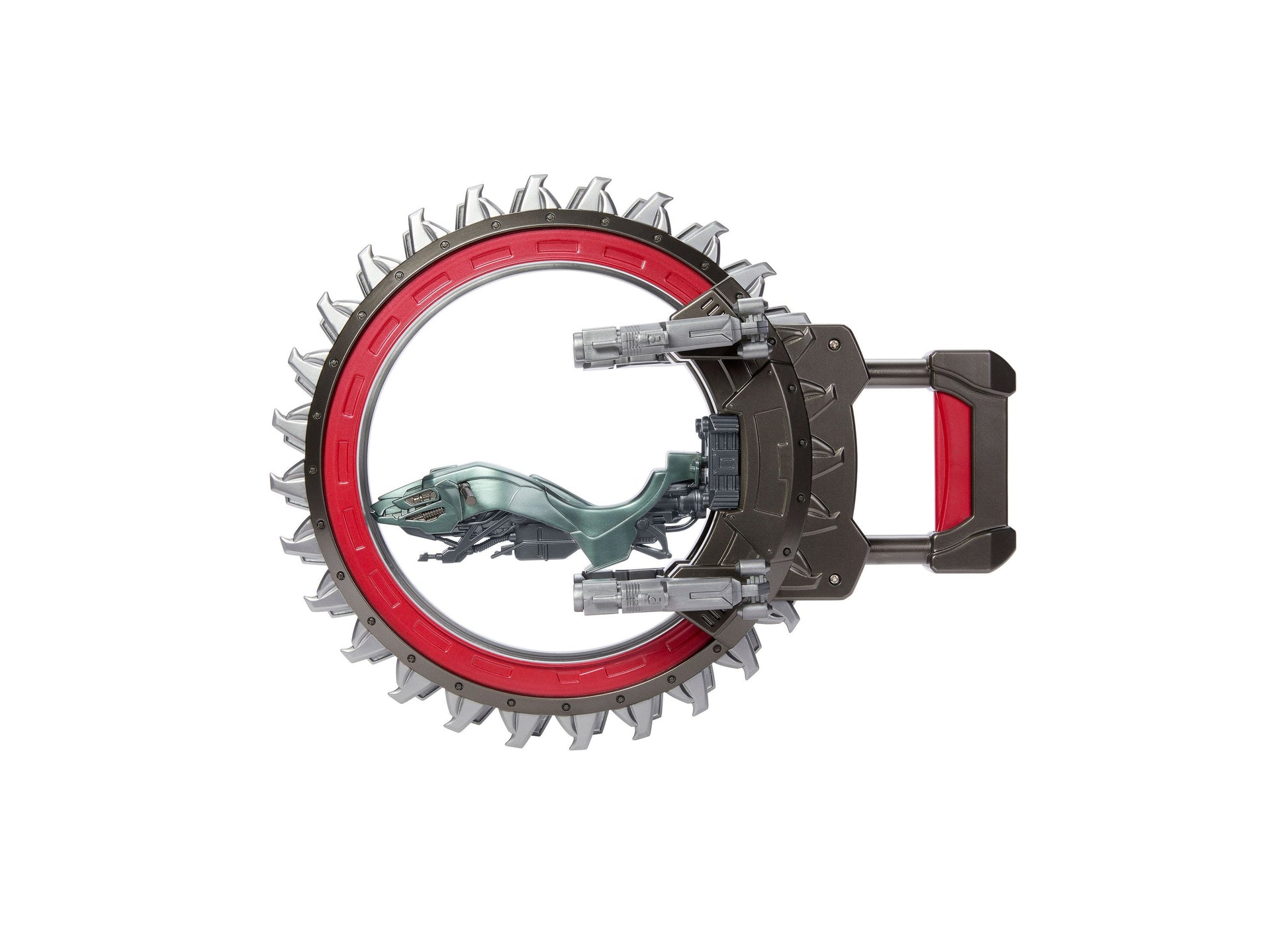 Masters of the Universe Movie Roton Vehicle with red blade and black chassis