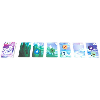 Ludonaute: Arctic - Strategy Card Game, Animal Set Collection & Hand Management, Ages 10+, 2-4 Players