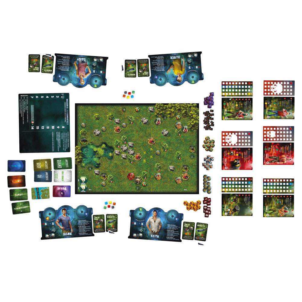 Funforge: Far Cry: Escape From Rook Islands - Cooperative Combat Strategy Board Game, Ages 14+, 1-4 Players