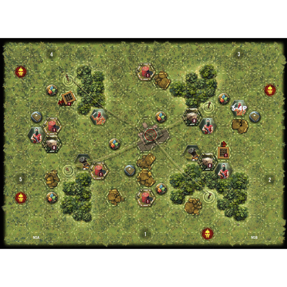 Funforge: Far Cry: Escape From Rook Islands - Cooperative Combat Strategy Board Game, Ages 14+, 1-4 Players