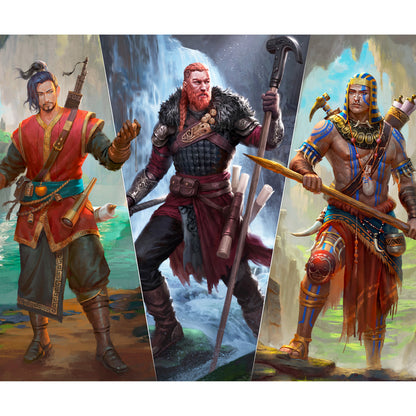 Funforge: Monumental Duel - Exploration - Civilization Deck-Building Board Game, Ages 10+, 2 Players