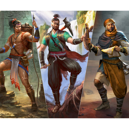Funforge: Monumental Duel - Trade - Civilization Deck-Building Board Game, Ages 10+, 2 Players