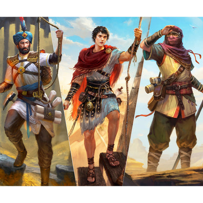Funforge: Monumental Duel - Espionage - Civilization Deck-Building Board Game, Ages 10+, 2 Players