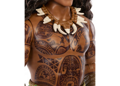 Disney Princess Maui Fashion Doll Set, Live-Action Movie Inspired, Removable Outfits with 4 Accessories