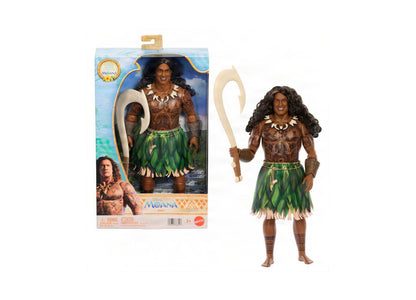 Disney Princess Maui Fashion Doll Set, Live-Action Movie Inspired, Removable Outfits with 4 Accessories