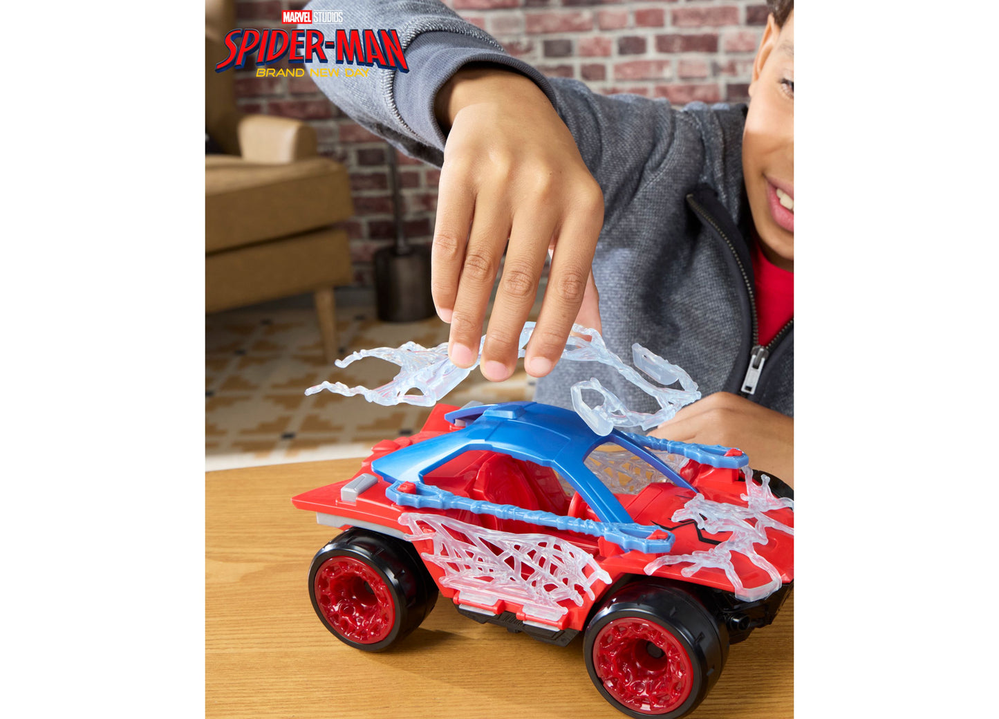 Spider-Man Marvel Spider-Man ActionVerse Stretch and Blast Buggy
