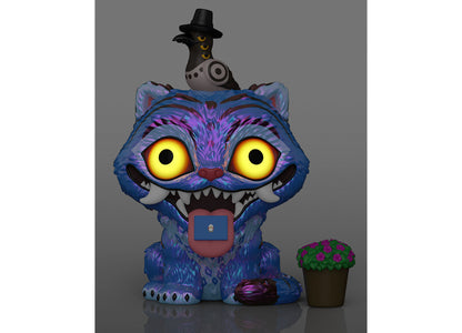 Funko POP Animation KPOP Demon Hunters Derpy with Sussie figure, blue furry creature with yellow eyes and top hat