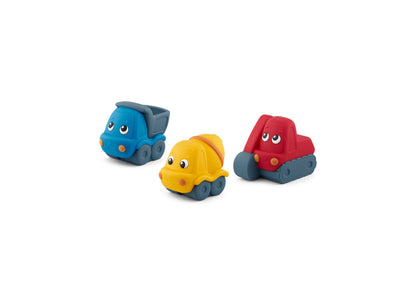 Tonies My First Tonies Construction Set with 3 colorful musical figurines in blue, yellow, and red
