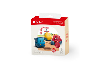 Tonies My First Tonies Construction Set with 3 colorful musical figurines for ages 1+