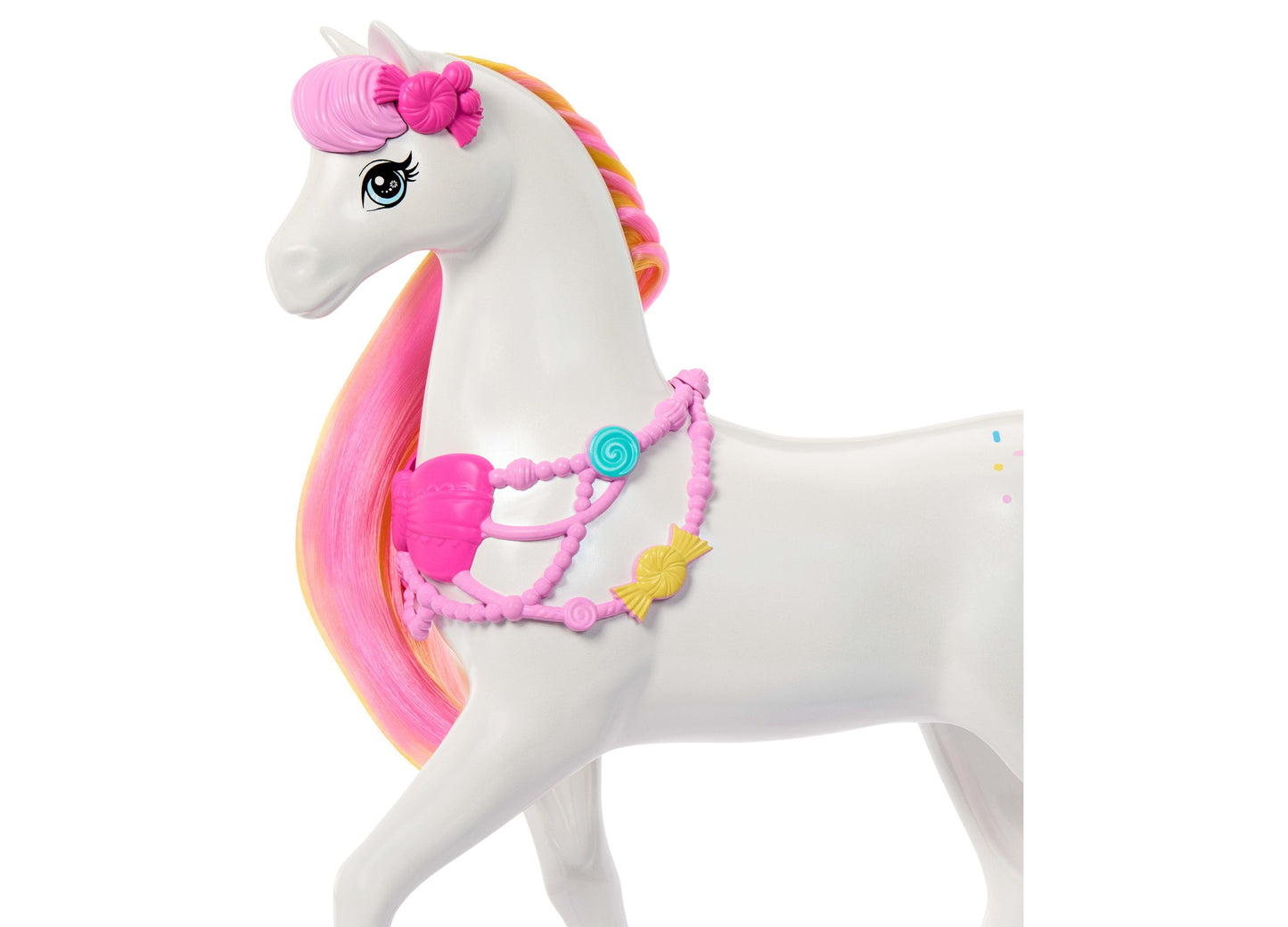 Barbie Nutcracker Horse with pink scented mane and colorful accessories playset