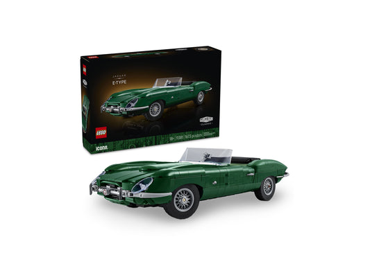 LEGO Icons Jaguar E-Type 1,673-Piece Building Set