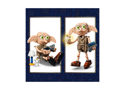 LEGO Harry Potter Dobby the Free Elf 76469 building set with tan elf figure and accessories