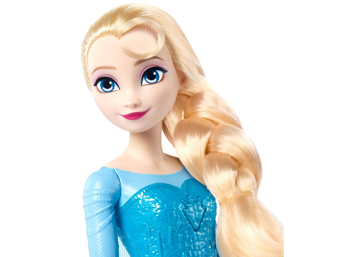 Disney Princess Singing Elsa 11-inch light-up fashion doll in blue dress with blonde hair