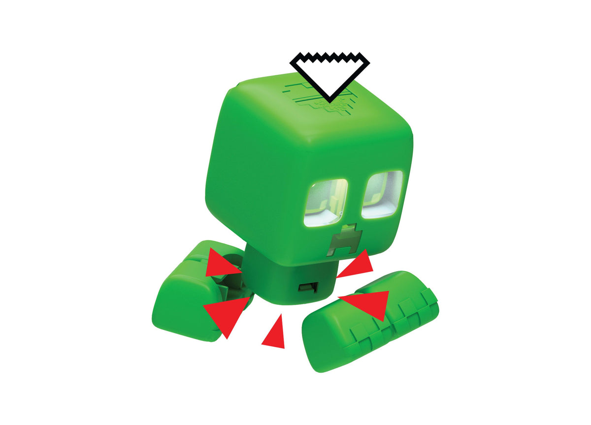 Minecraft Creeper My Pet Creeper Interactive Exploding Action Figure, Ages 6+