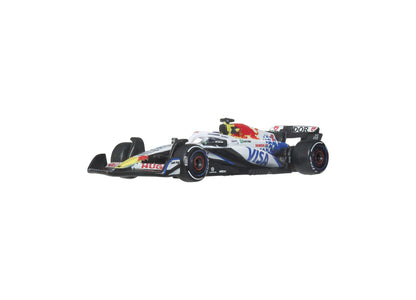 Hot Wheels 1:64 Scale Formula 1 Racing Bulls Die-Cast Race Car 2-Pack with red and white livery