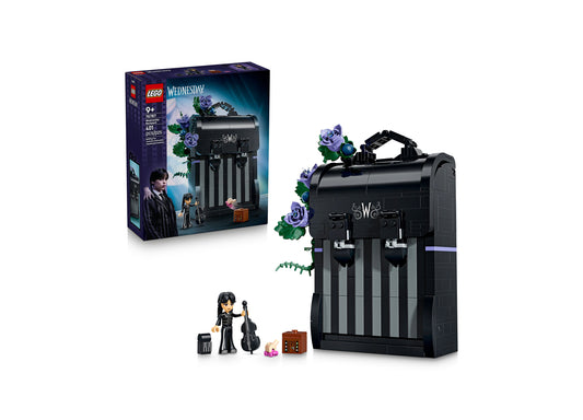 LEGO® Wednesday Addams Backpack 76787 401-Piece Building Set, Ages 9+