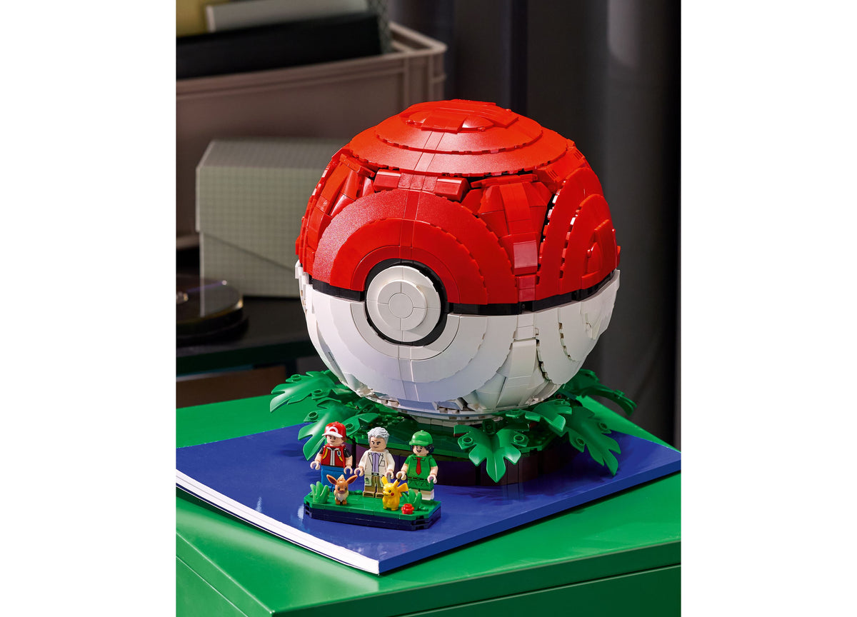 LEGO® Pokémon Iconic Trainer Moments Poké Ball 72154 2,386-Piece Building Set, Ages 18+