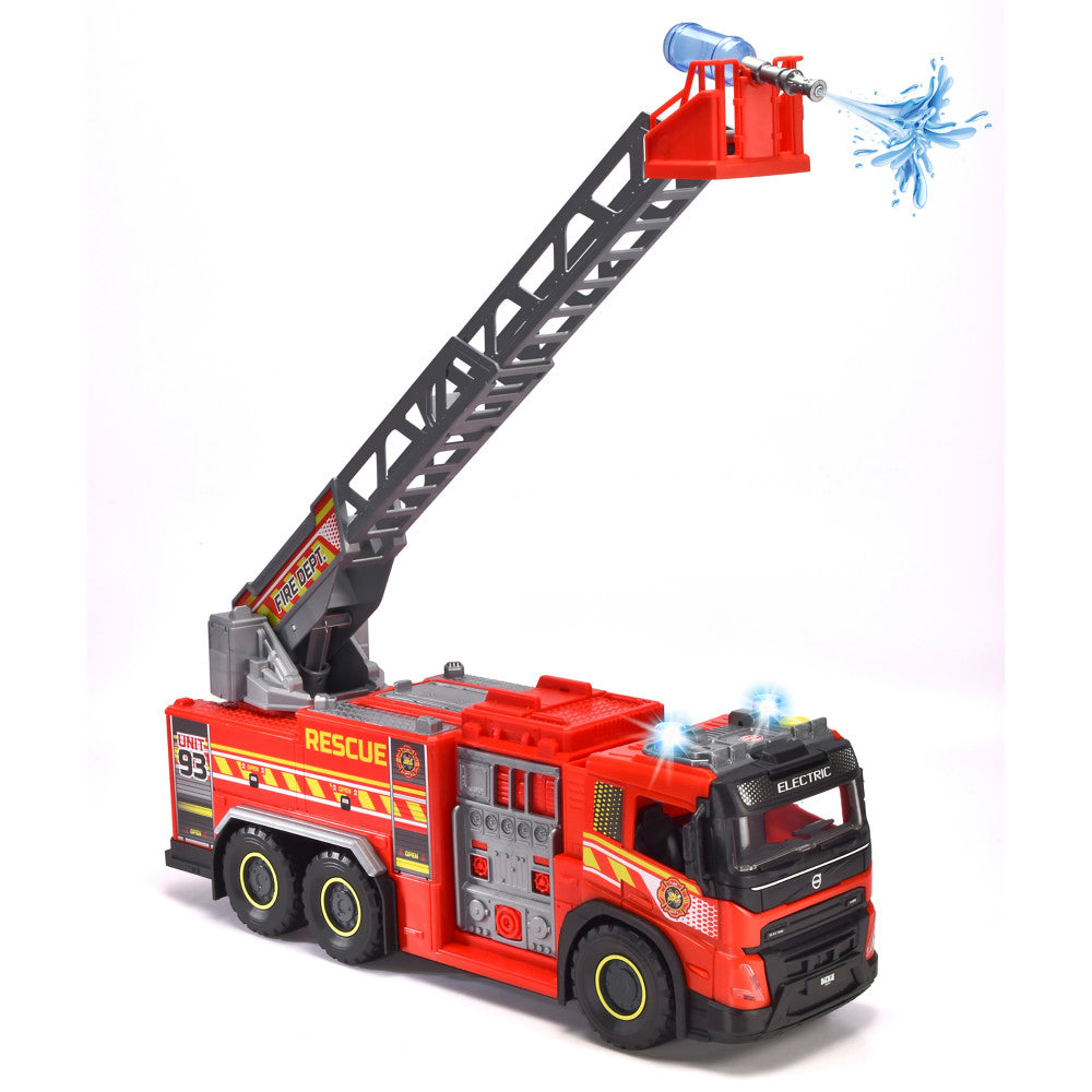 Dickie Toys: Giant Fire Truck - Red - 22" Volvo FMX Rescue Vehicle, Kids Ages 3+