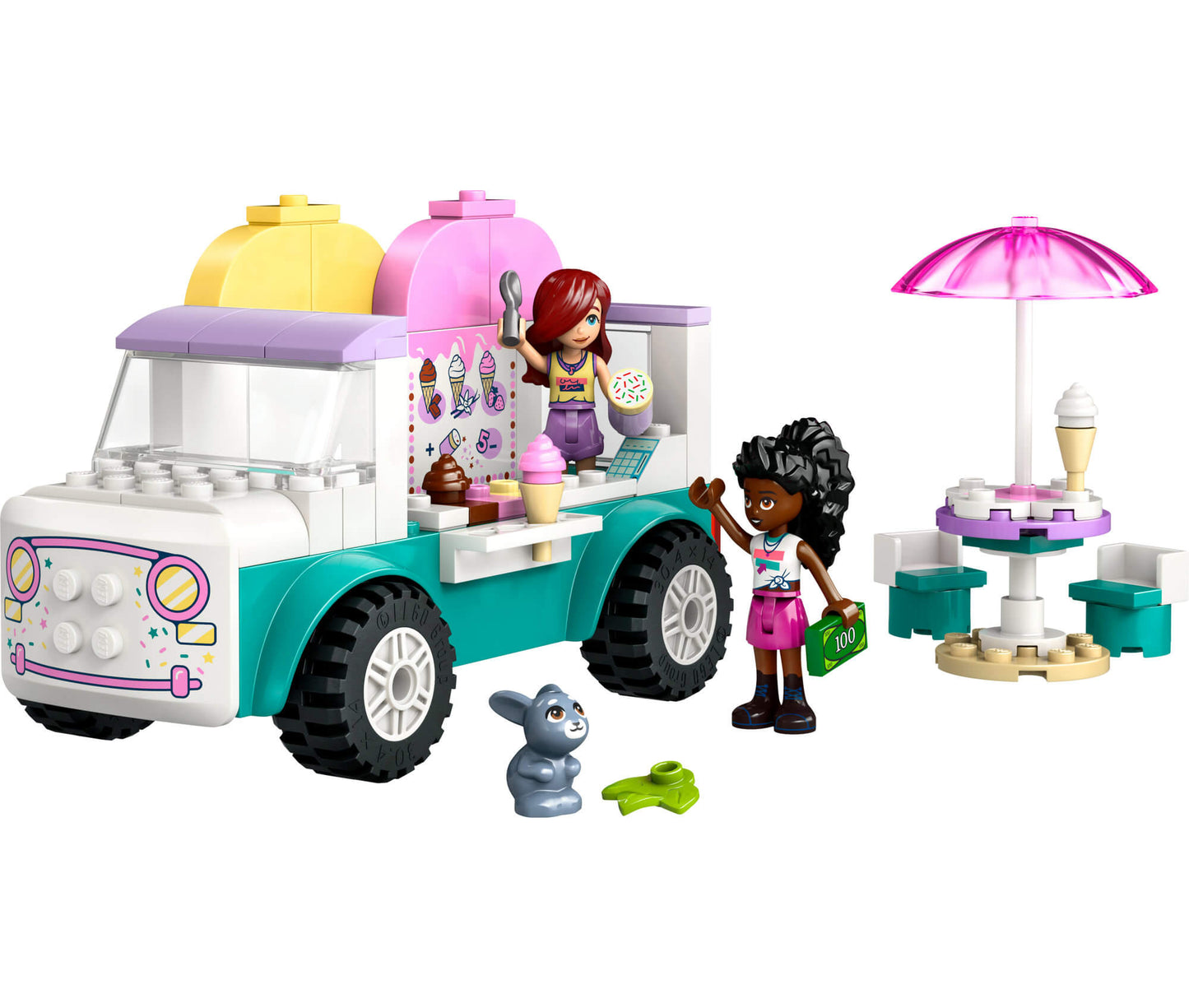 LEGO® Friends Heartlake City Ice Cream Truck Pretend-Play Building Kit 42644