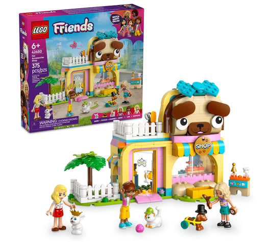 LEGO® Friends Pet Accessories Shop Toy Building Playset 42650