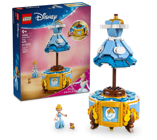 LEGO® ǀ Disney Princess Cinderella’s Dress Building Kit with Character 43266