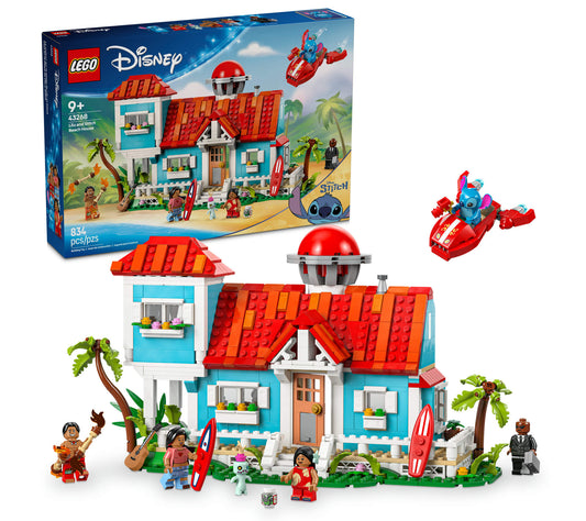LEGO® ǀ Disney Lilo and Stitch Beach House Building Kit Playset 43268