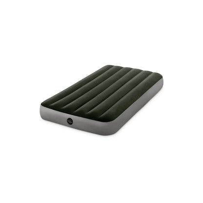 Intex Twin Dura-Beam Prestige Airbed with Battery Pump - Comfy Sleeping