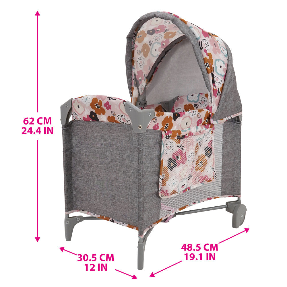 509 Crew: Melange Flora - Deluxe Doll Play Yard, Toy Kids 3+
