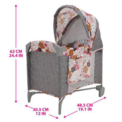 509 Crew: Melange Flora - Deluxe Doll Play Yard, Toy Kids 3+