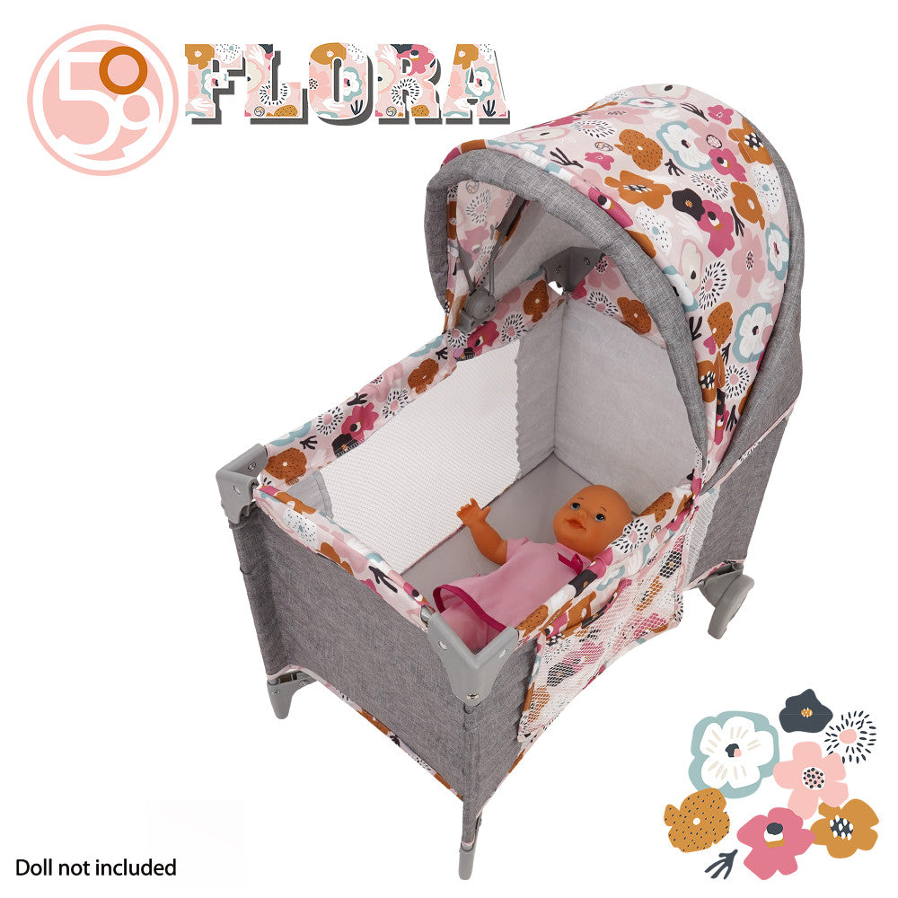 509 Crew: Melange Flora - Deluxe Doll Play Yard, Toy Kids 3+