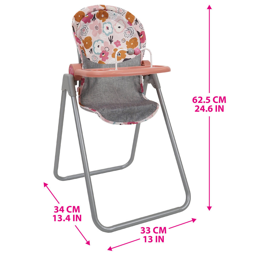 509 Crew: Melange Flora - Foodie Doll Highchair, Ages 3+